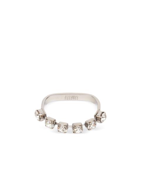 MM6 Maison Margiela crystal-embellished ring