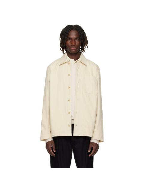 A.P.C. Beige Jeffray Jacket