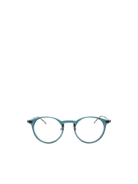 BOSS round-frame glasses
