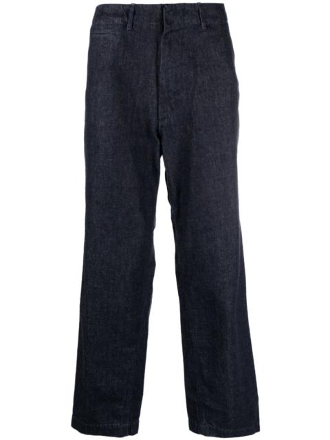 Nanamica dyed straight-leg jeans