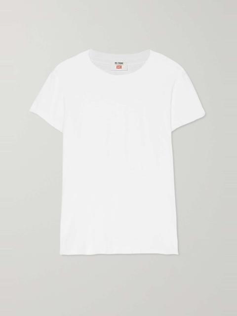 RE/DONE + Hanes 1960s cotton-jersey T-shirt