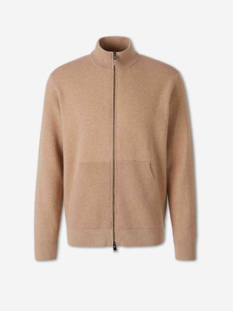 Canali ZIP-UP CARDIGAN