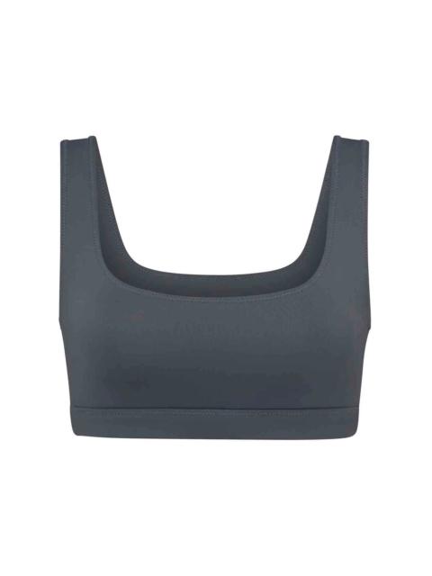 SKIMS SKIMS Swim Tank Bikini Top Gunmetal