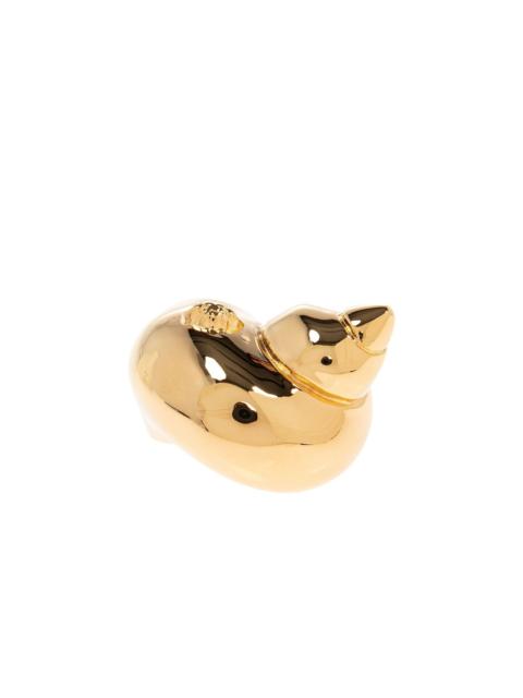 VERSACE shell-motif ring