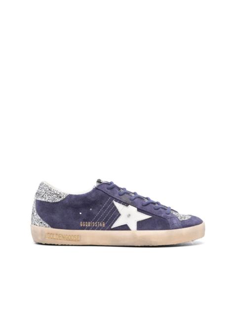 Superstar glitter-panel sneakers