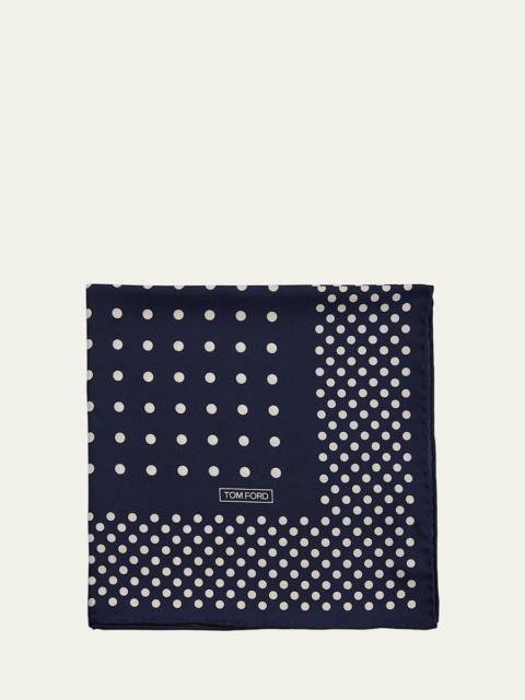 TOM FORD Men's Silk Pocket Square