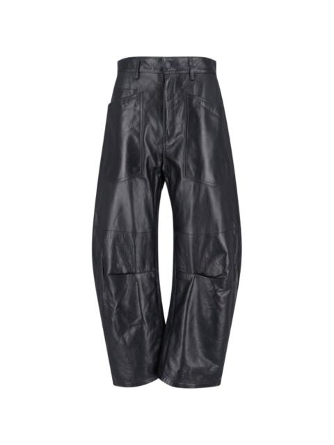 NILI LOTAN panelled trousers
