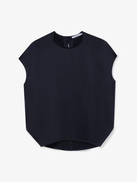M.M.LaFleur Didion Drape Top - Washable Silk Charmeuse