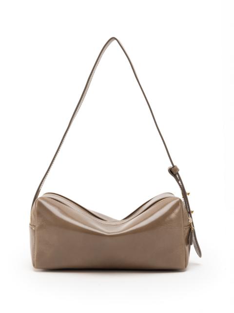 Elleme Trousse Vintage Leather Taupe