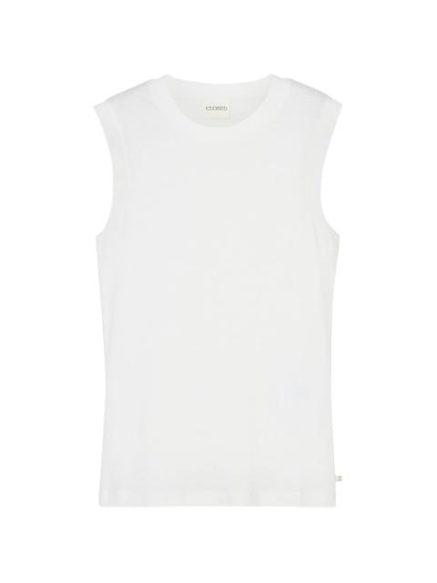 CLOSED crew-neck sleeveless top