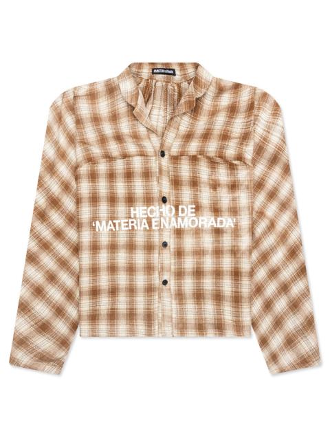 RRR123 MATERIA NAZARENE SHIRT - TAN