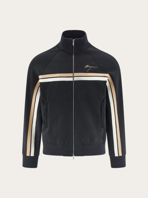 FERRAGAMO Sporty zip up jacket