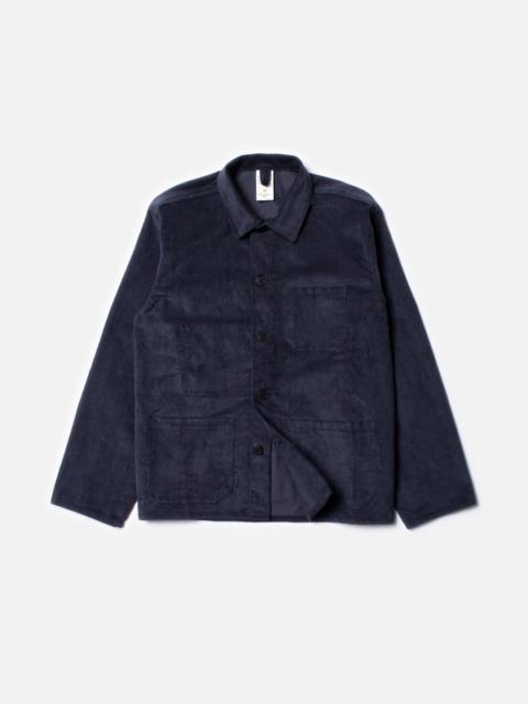 Nudie Jeans Buddy Classic Chore Jacket Cord Navy