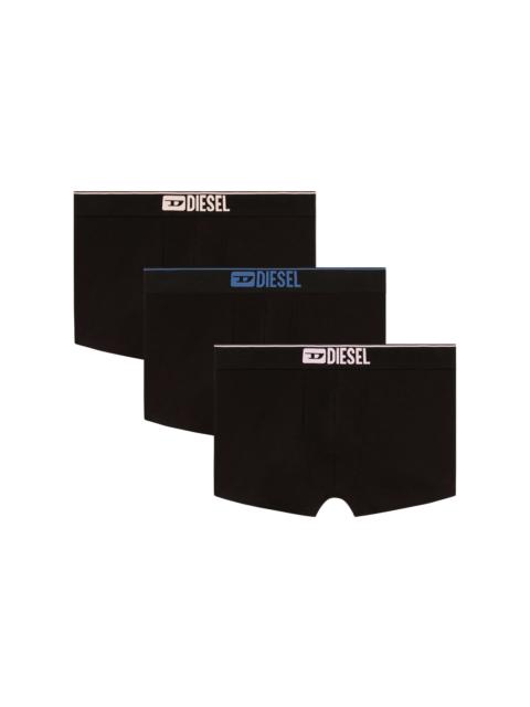 Diesel THREE-PACK OF PLAIN BOXER BRIEFS