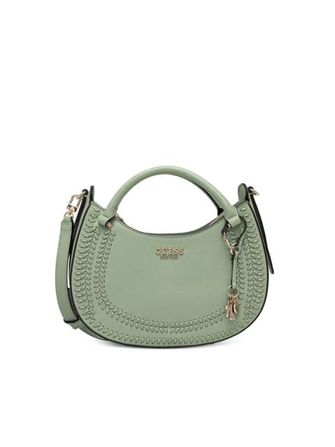 GUESS USA braided-detail crossbody bag