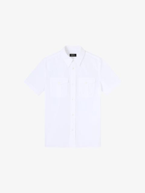 A.P.C. MILESA SHORT-SLEEVE SHIRT