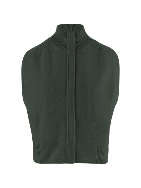 SA SU PHI sleeveless cardigan