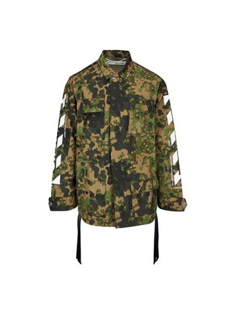 Off-White Off-White Camouflage Diag Field Jacket OMEL006S19A660249901