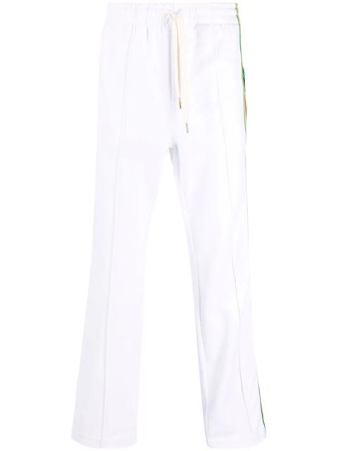CASABLANCA embroidered-logo striped joggers