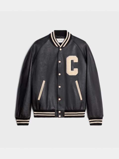 CELINE oversized teddy jacket in calfskin