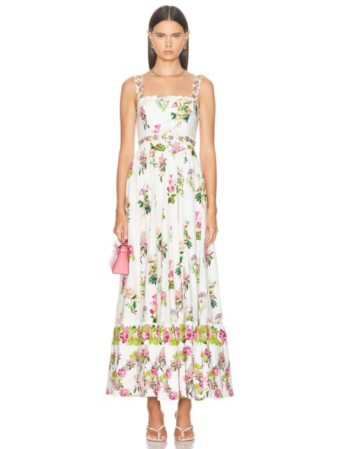 HEMANT & NANDITA Taha Poplin Long Dress