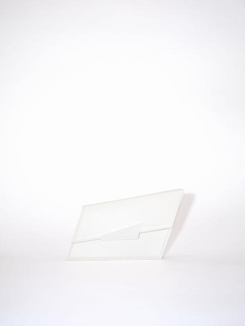 Acne Studios Distortion micro bag - White