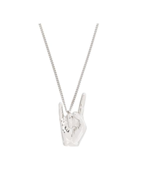 Rock On-pendant necklace