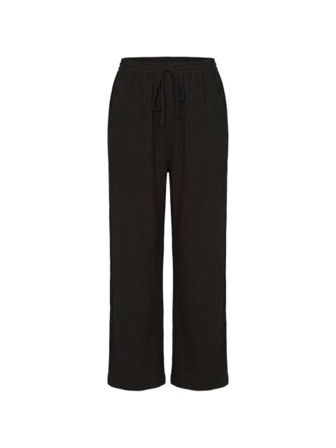 XÍRENA Devon drawstring textured trousers