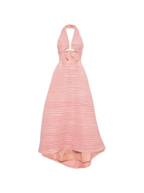 Cult Gaia cutout halterneck dress