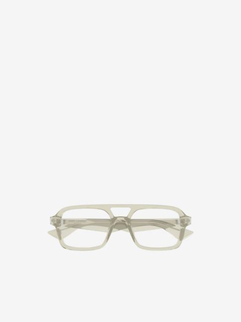 SAINT LAURENT pilot-frame glasses