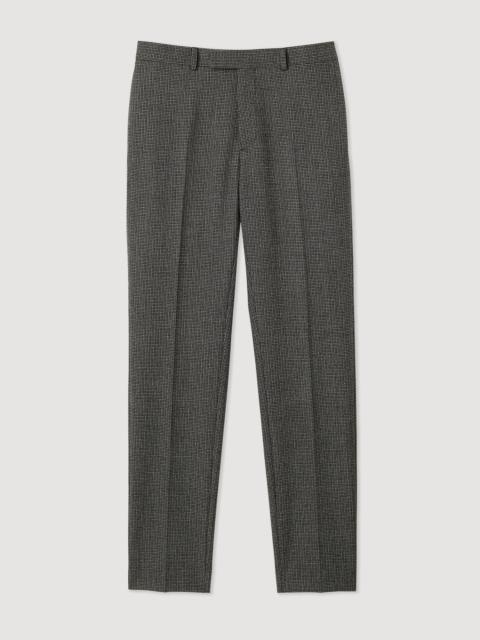 Sandro Virgin wool suit trousers
