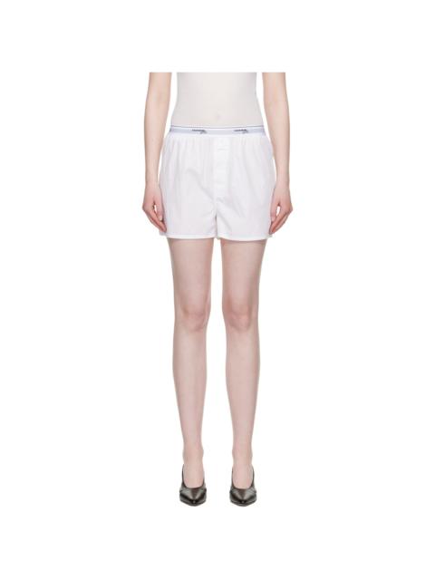 HommeGirls® White Boxer Shorts