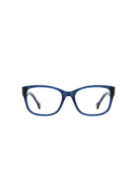 CAROLINA HERRERA square-frame logo-detail glasses
