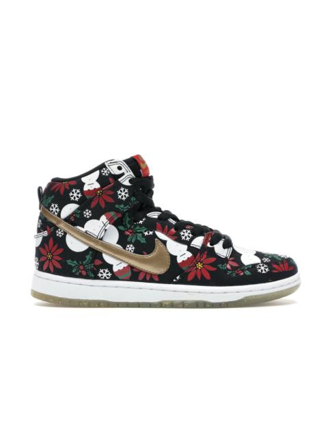 Nike SB Dunk High Concepts Ugly Christmas Sweater Black