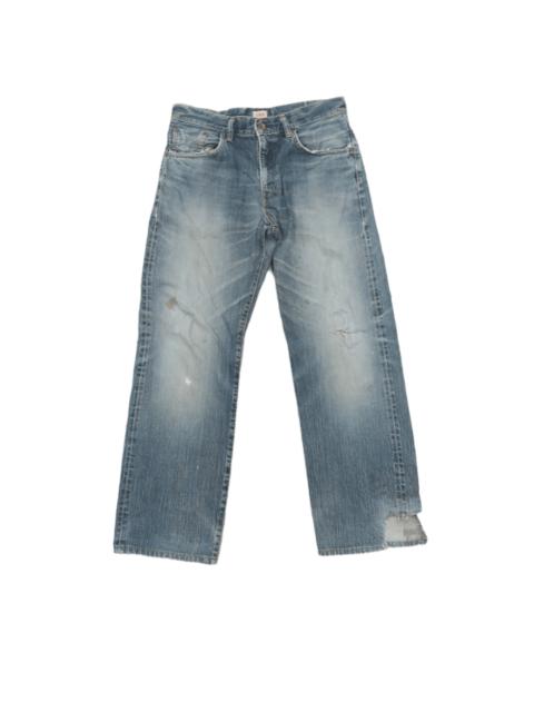 Other Designers Vintage Edwin 505z Selvedge Distressed Faded Jeans
