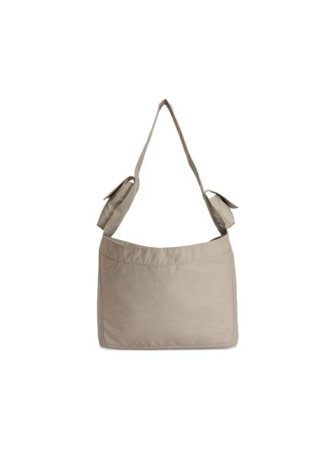 Y-3 logo-print shoulder bag