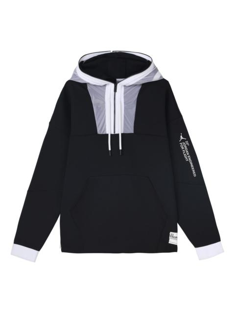 Air Jordan Engineered 1/2 Zipper Hoodie 'Black' AT9780-010