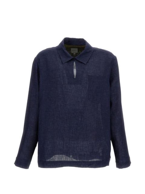 Paul Smith linen polo shirt