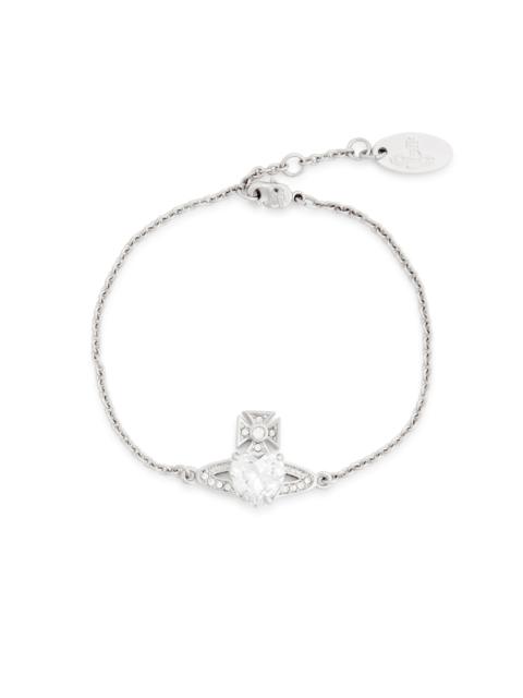 Ariella crystal-embellished orb bracelet