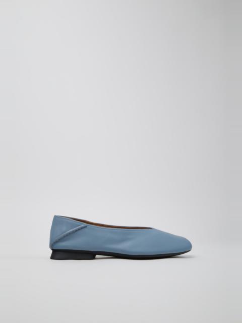 CAMPERLAB Blue Leather Ballerinas for Women.