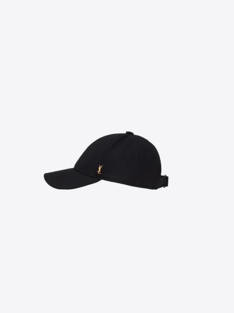 SAINT LAURENT baseball cap cassandre in felt