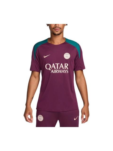 Nike Nike Dri-FIT Paris Saint-Germain Strike Football Jersey 'Purple' FN9821-613