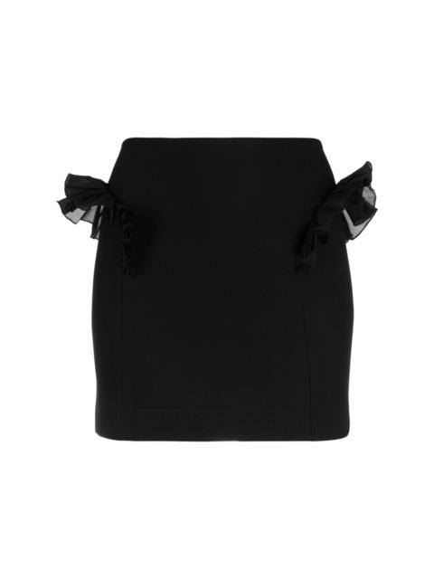 NENSI DOJAKA ruffle-trim miniskirt