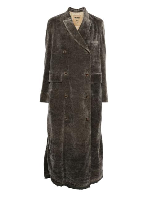 UMA WANG double-breasted coat