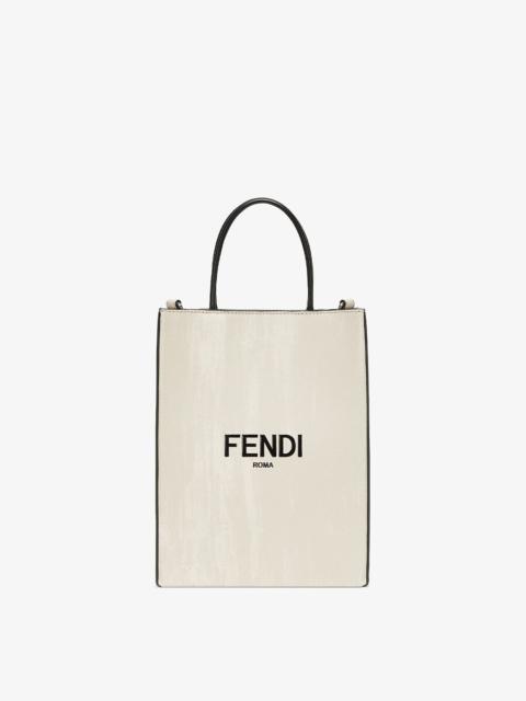 FENDI White leather bag