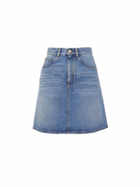 DENIM MINI SKIRT