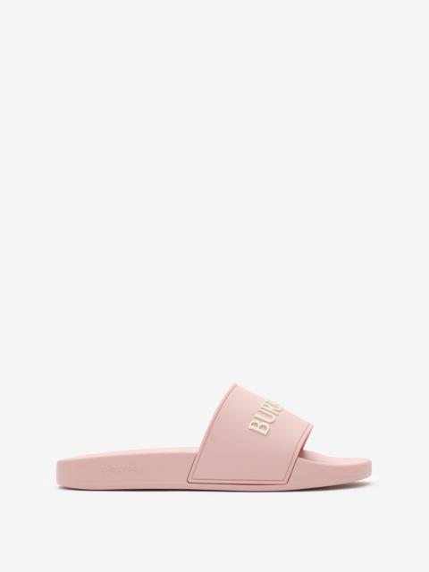 Burberry Logo Slides
