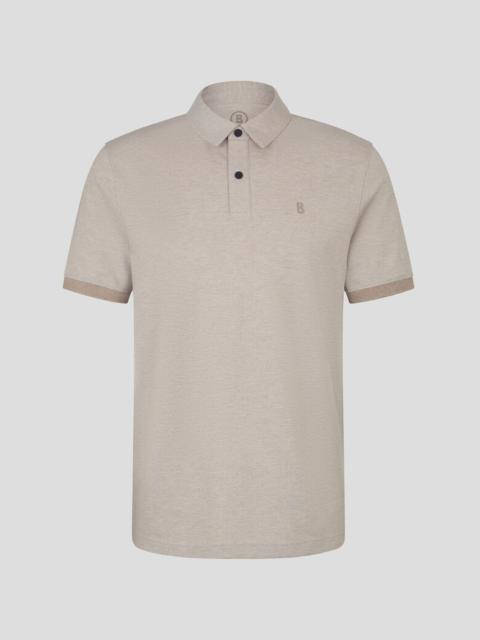 BOGNER Timo Polo shirt in Beige