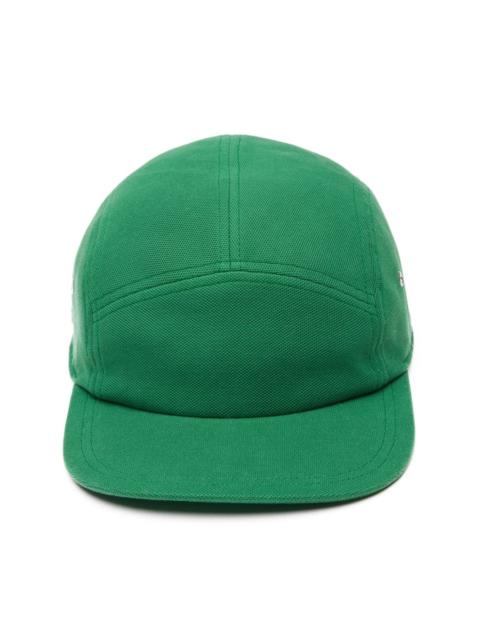 LACOSTE logo-patch organic cotton cap