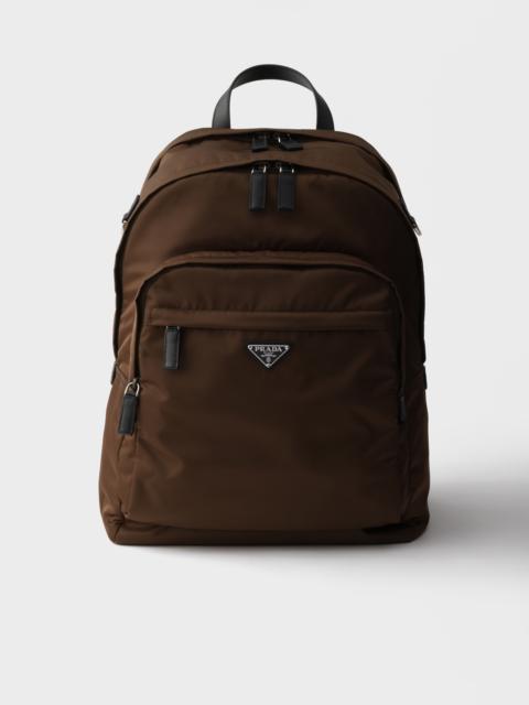 Prada Re-Nylon and Saffiano leather backpack